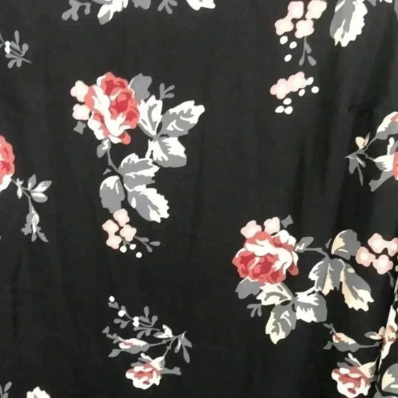 Isabel maternity dress/top XS‎ black with floral print - Picture 2 of 9